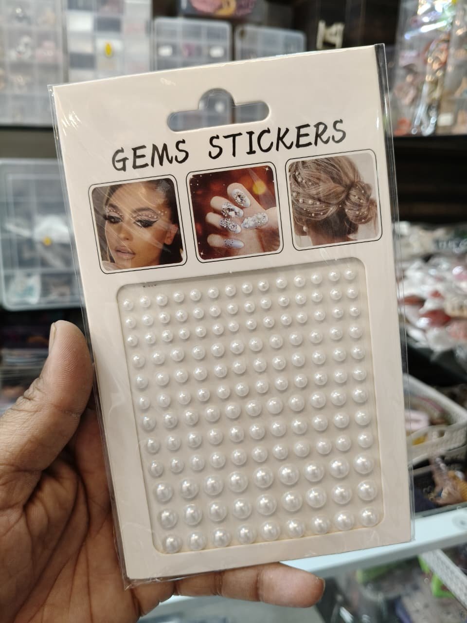 Hair sticker