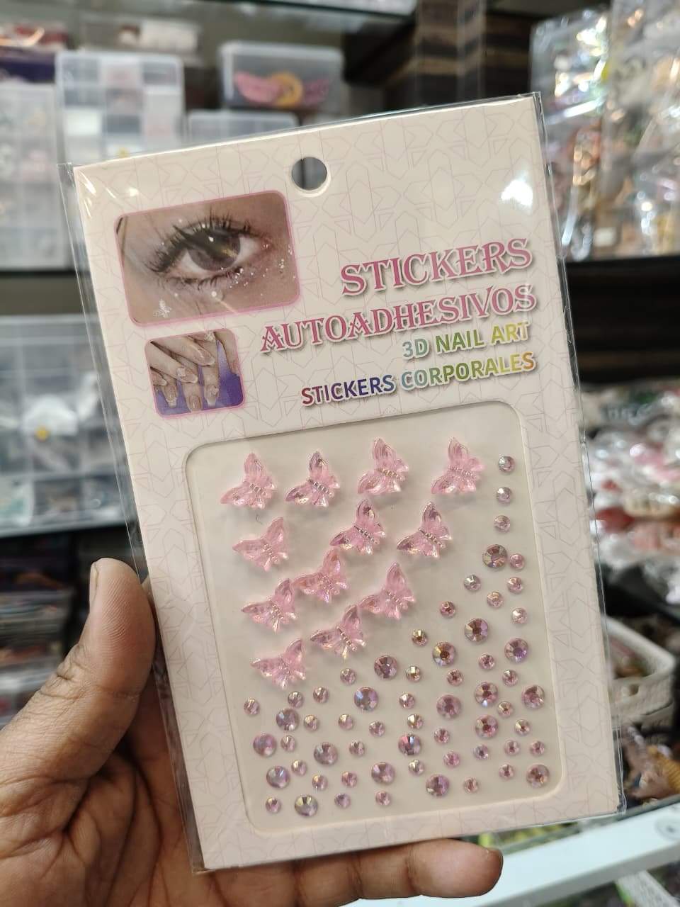 Hair sticker