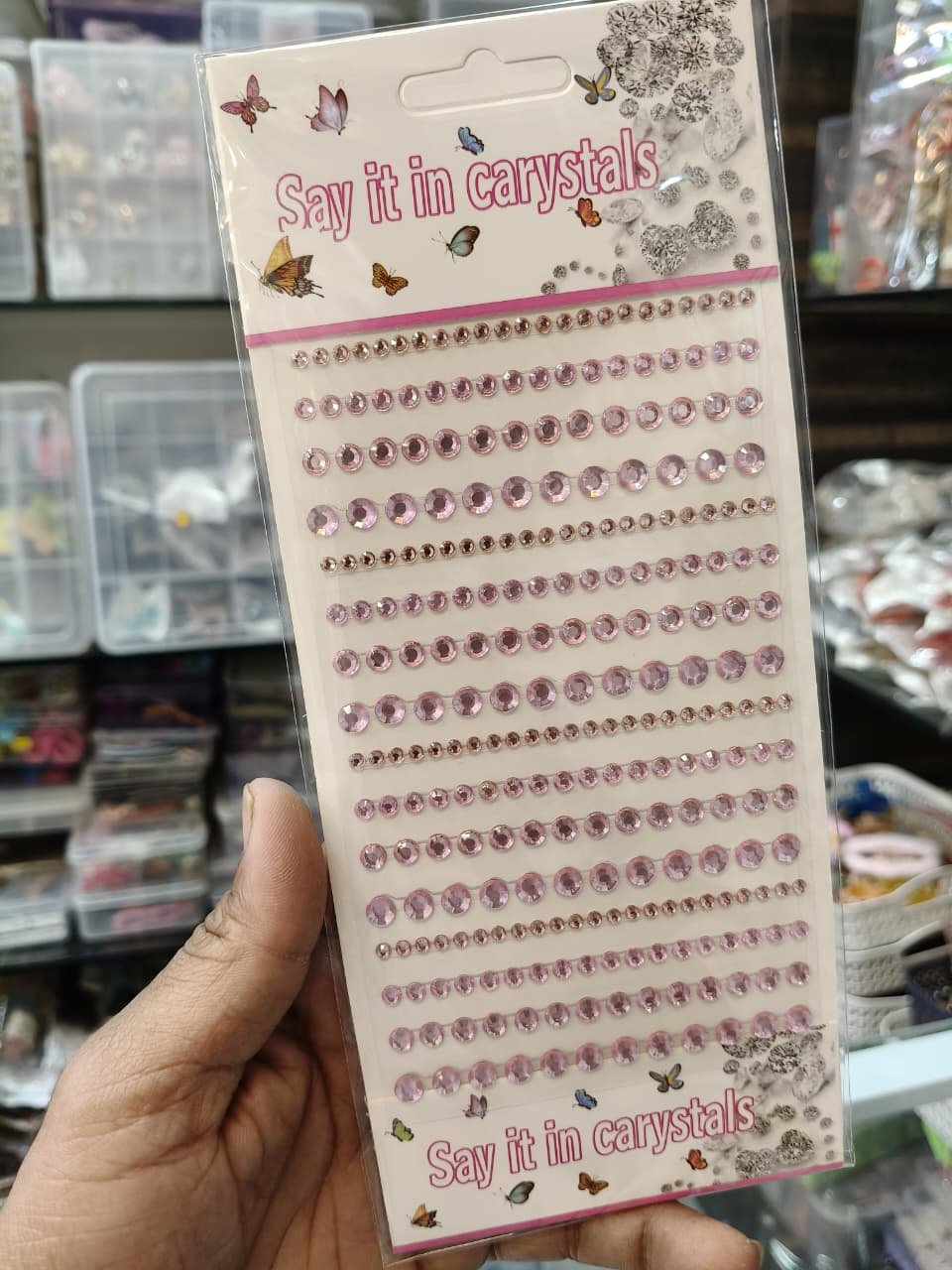 Hair sticker