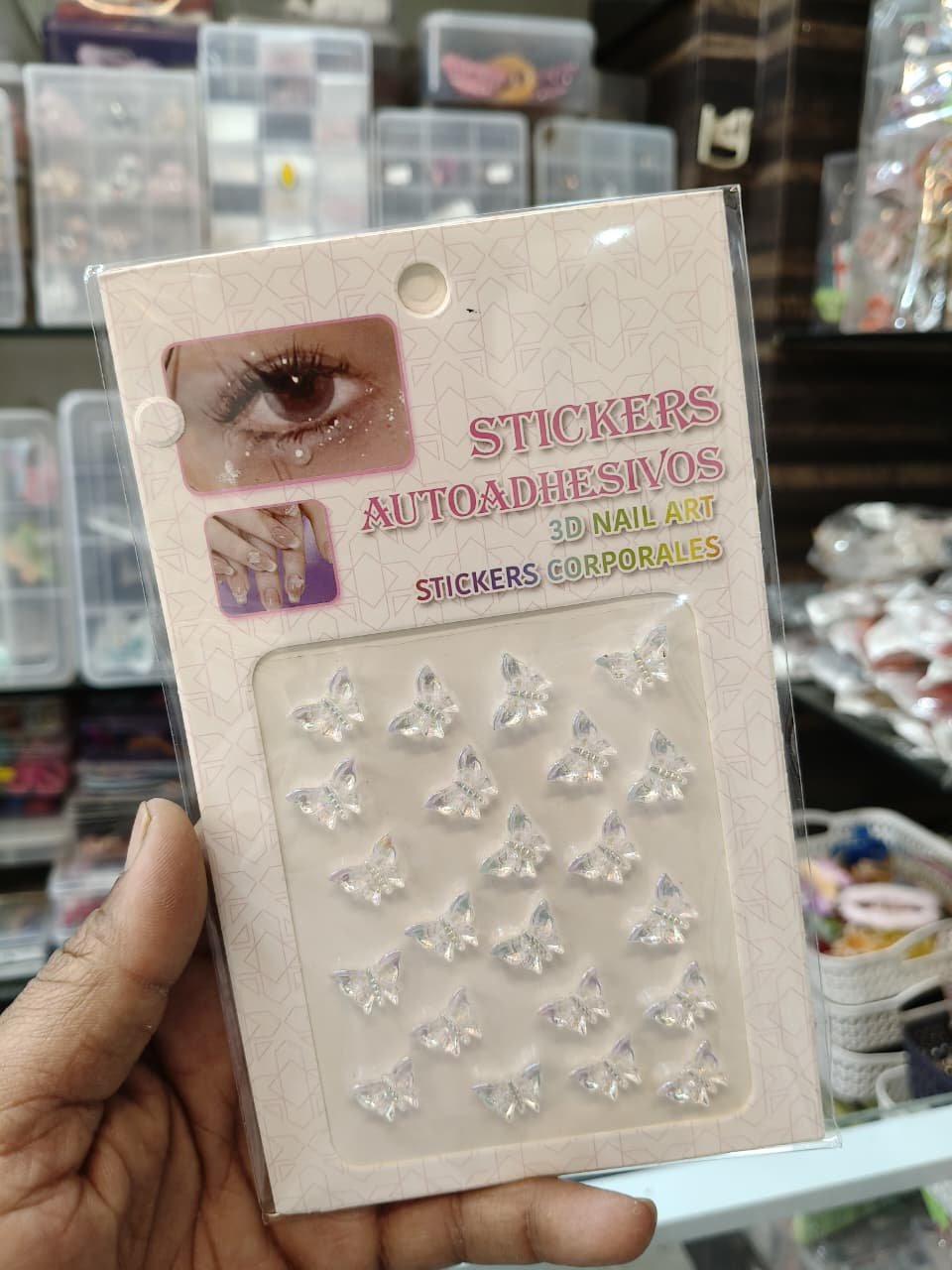 Hair sticker