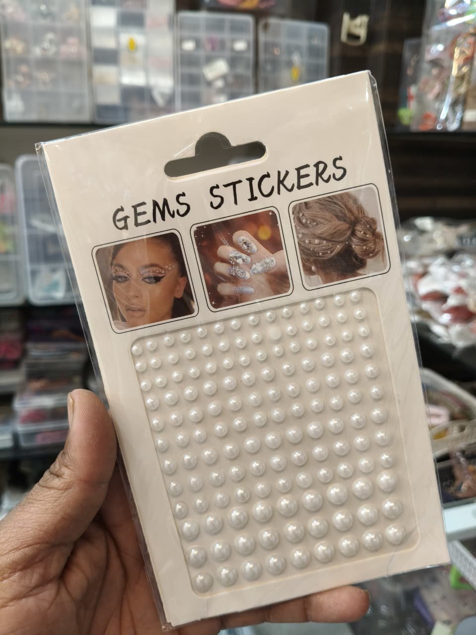 Hair sticker