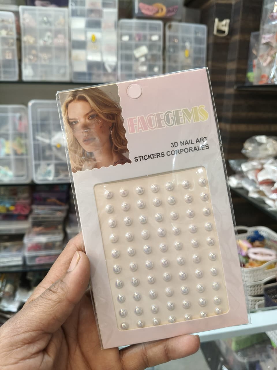 Hair sticker