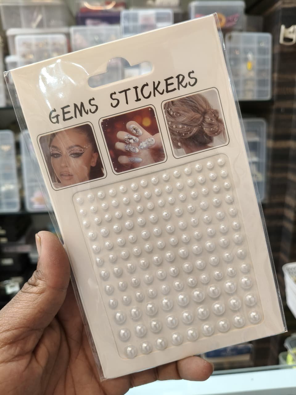 Hair sticker