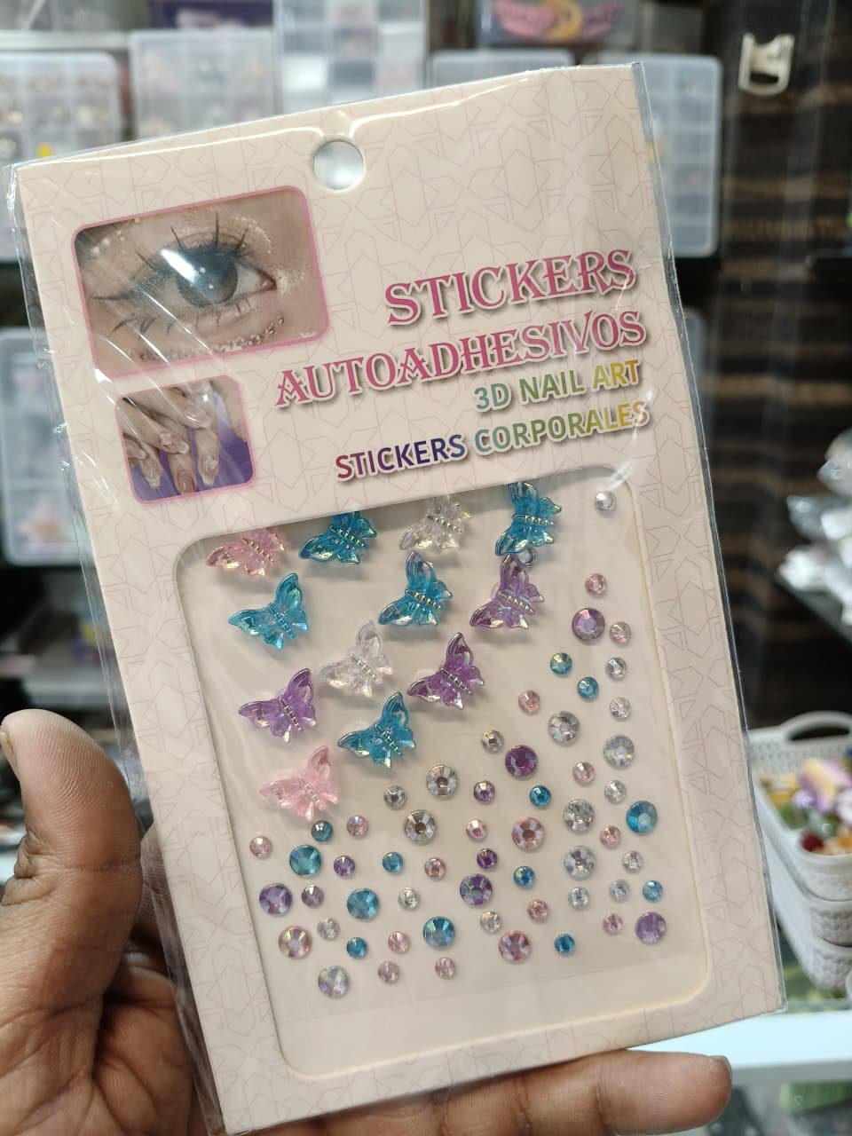 Hair sticker